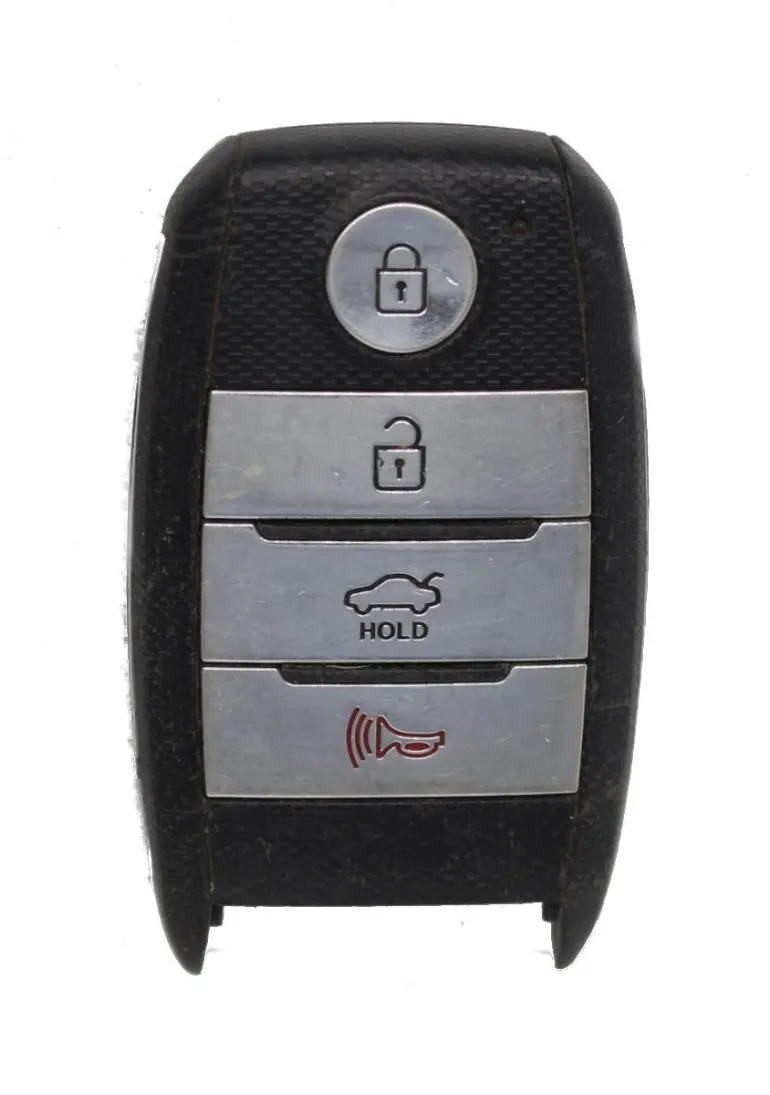 Unrefurbished OEM Kia SY5XMFNA04 4 Button Key Fob - Grade A