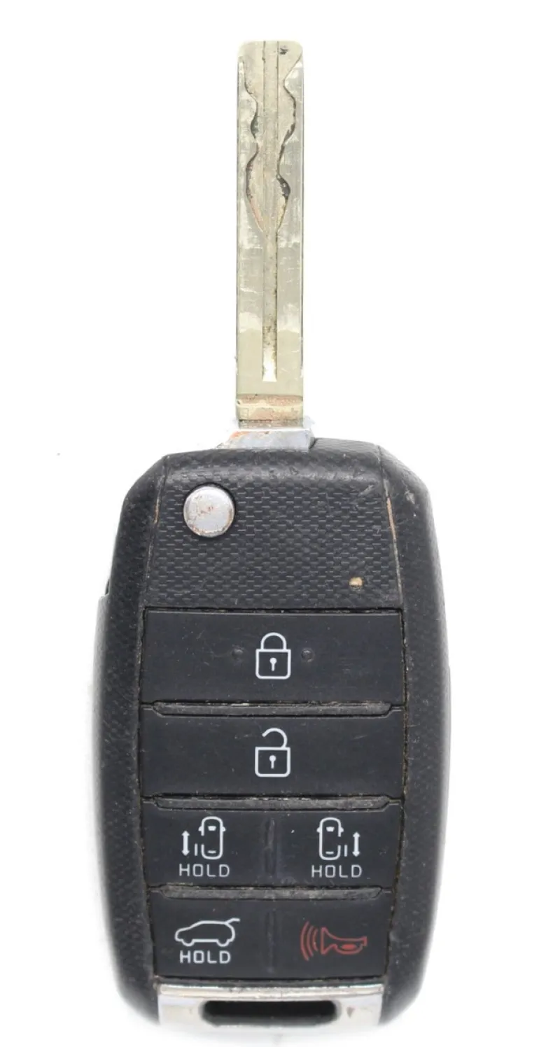 Unrefurbished OEM Kia TQ8-RKE-4F37 6 Button Key Fob - Grade C