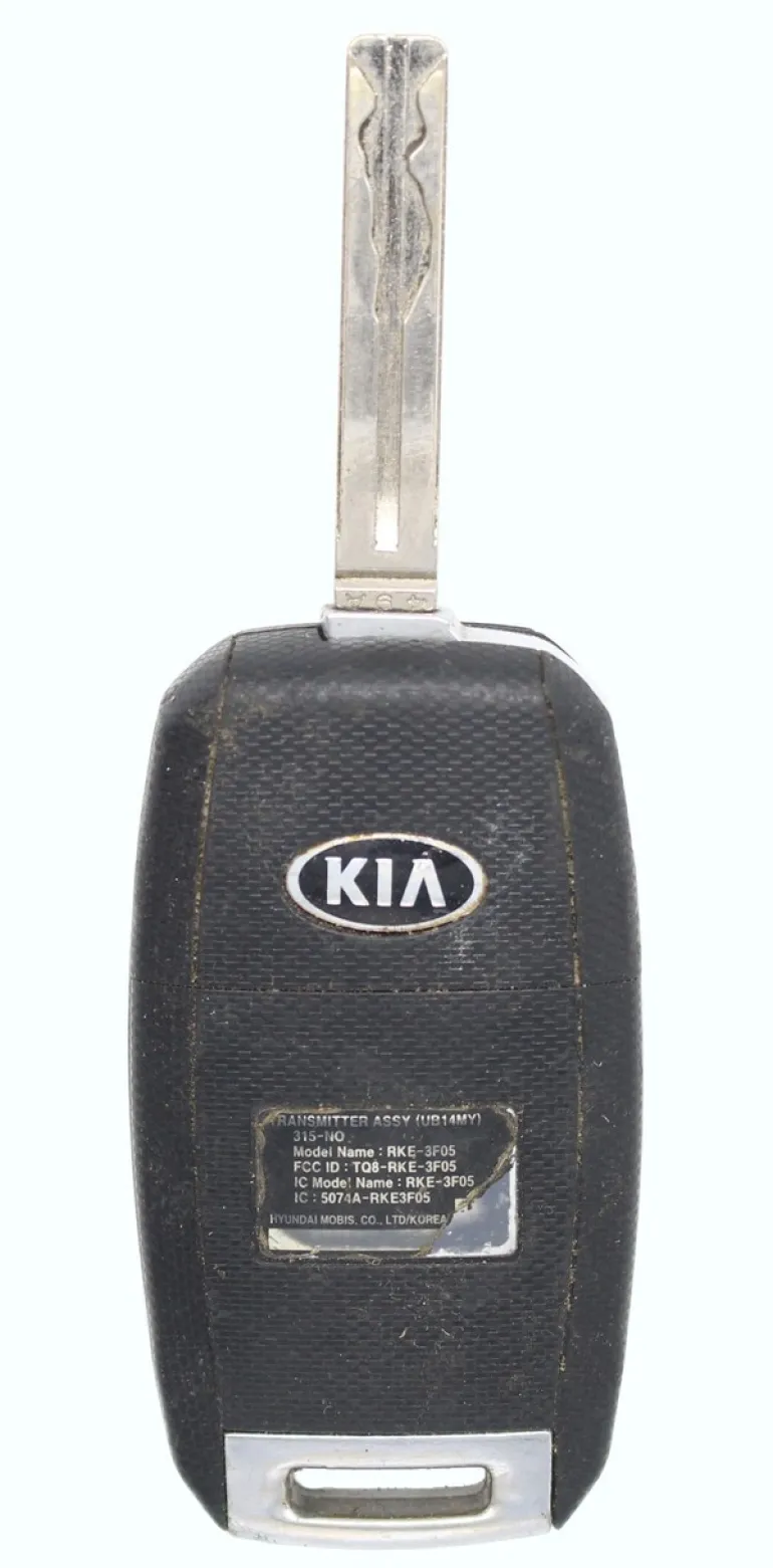 Unrefurbished OEM Kia TQ8-RKE-3F05 4 Button Key Fob - Grade C