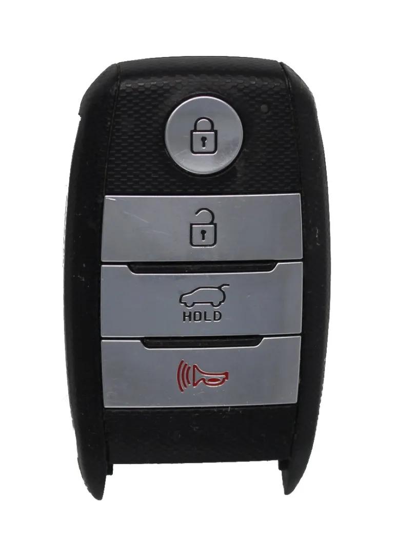 Unrefurbished OEM Kia 95440-1U500 SY5XMFNA04 4 Button Key Fob - Grade A