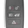 Unrefurbished OEM Land Rover JK5M-15K601-CA KOBJXF18A 5 Button Key Fob - Grade A