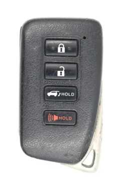 Unrefurbished OEM Lexus 281451-2110 AG Hybrid HYQ14FBA 4 Button Key Fob - Grade C