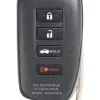 Unrefurbished OEM Lexus 231451-3950 G HYQ14FLB 4 Button Key Fob - Grade A