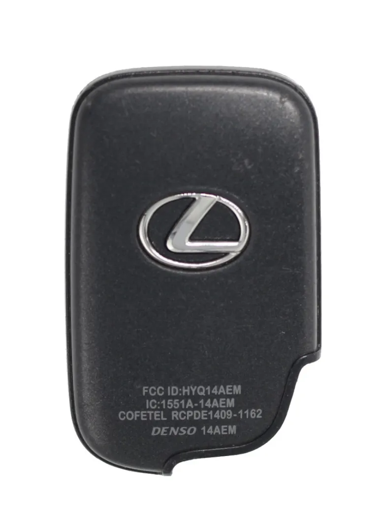 Unrefurbished OEM Lexus 27541-6601 GNE HYQ14AEM 4 Button Key Fob - Grade A