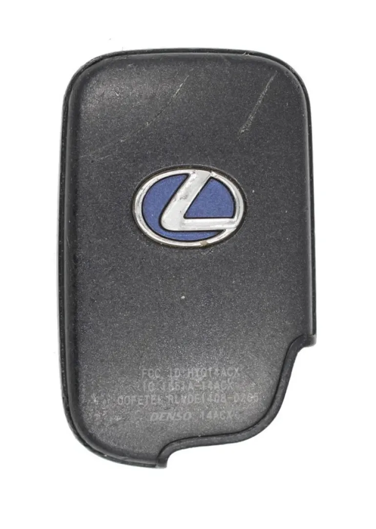 Unrefurbished OEM Lexus 271451-5290 HYQ14ACX 3 Button Key Fob - Grade C