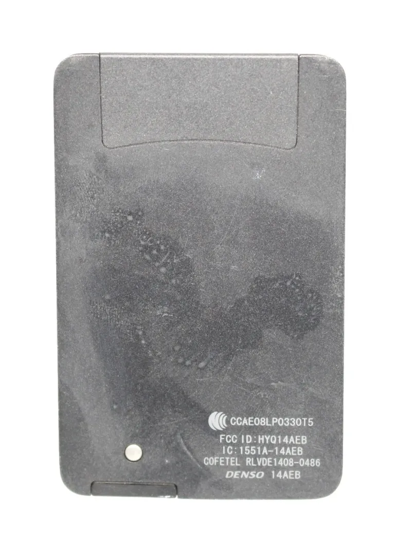 Unrefurbished OEM Lexus HYQ14ABB | HYQ14AEB Smart Card Key Fob Card - Grade A