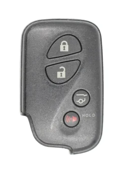 Unrefurbished OEM Lexus 271451-5290 HYQ14ACX 4 Button Key Fob w/ Hatch Release - Grade A