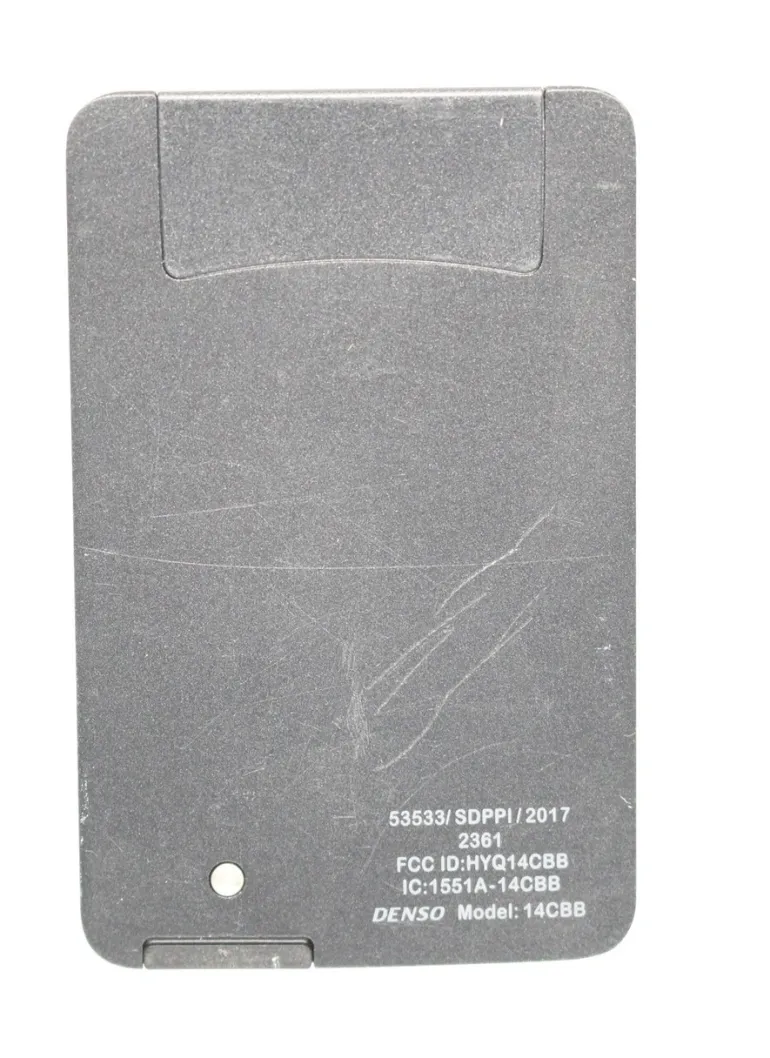 Unrefurbished OEM Lexus HYQ14CBB Key Fob Card - Grade C