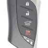 Unrefurbished OEM Lexus HYQ14FLD 4 Button Key Fob - Grade A