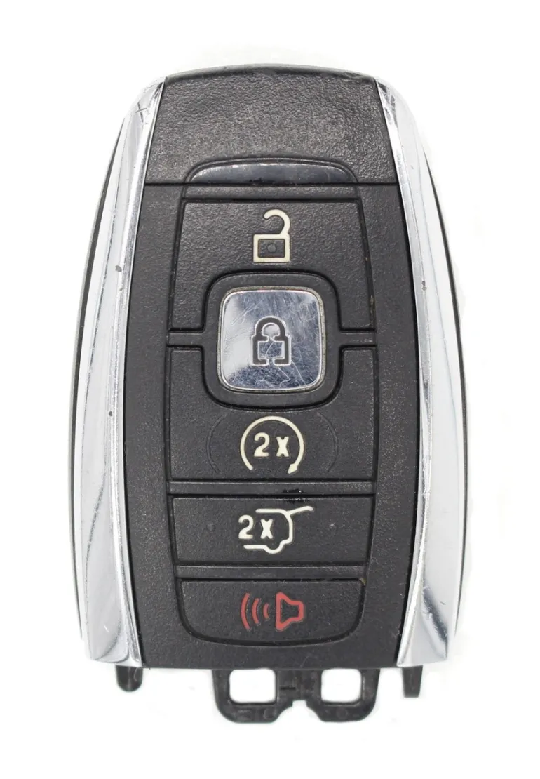 Unrefurbished OEM Lincoln JL7T-15K601-BA M3N-A2C940780 5 Button Key Fob - Grade C