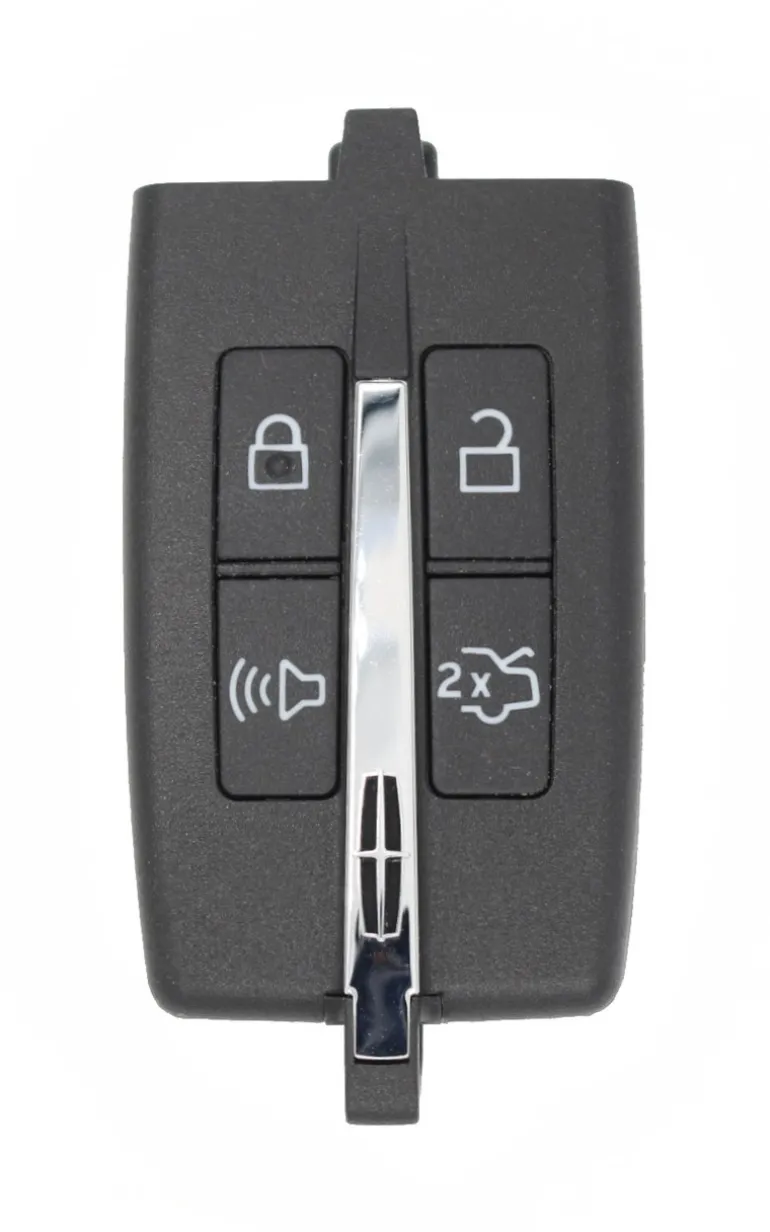Unrefurbished OEM Lincoln M3N5WY8406 4 Button Key Fob - Grade A