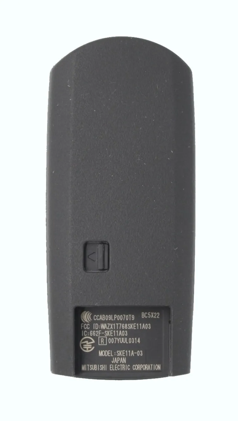 Unrefurbished OEM Mazda BCY1-67-5RY WAZX1T768SKE11A03 3 Button Key Fob - Grade A