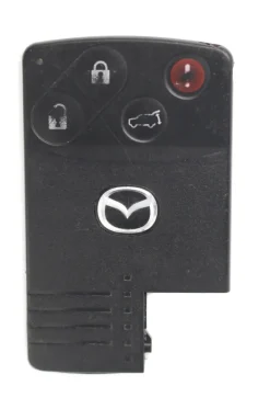 Unrefurbished OEM Mazda BGBX1T458SKE11A01 4 Button Key Fob - Grade C