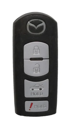 Unrefurbished OEM Mazda GSYL-67-5RY KR55WK49383 4 Button Key Fob - Grade C