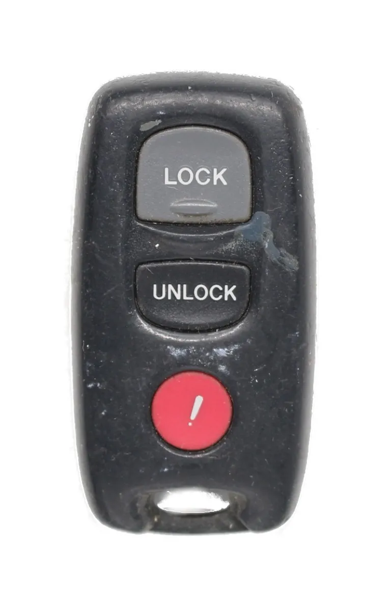 Unrefurbished OEM Mazda 41794 KPU41794 3 Button Key Fob - Grade C
