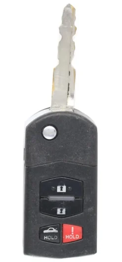 Unrefurbished OEM Mazda KR55WK43451 4 Button Key Fob - Grade A