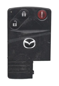 Unrefurbished OEM Mazda TDY2-67-5RYA BGBX1T458SKE11A01 3 Button Key Fob - Grade C