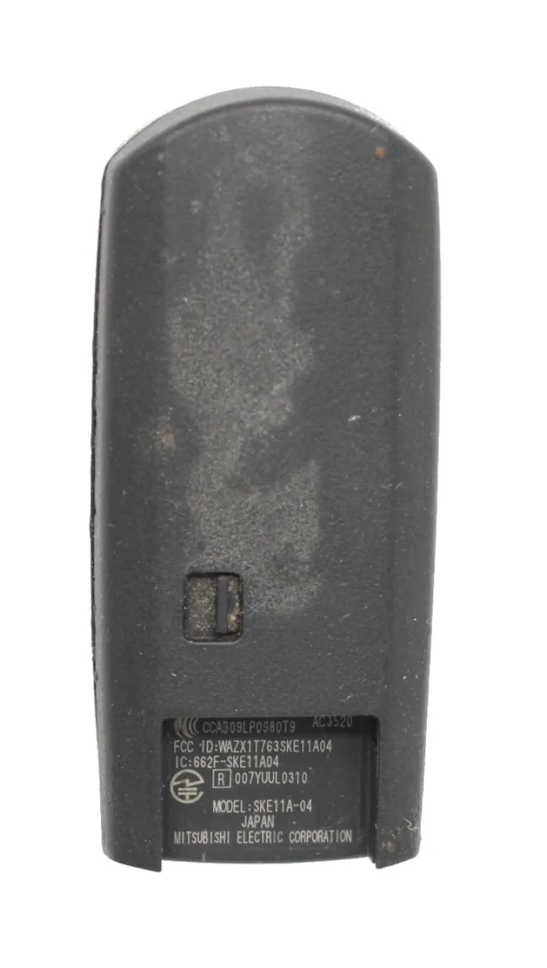 Unrefurbished OEM Mazda TEY1-67-5RY WAZX1T763SKE11A04 4 Button Key Fob - Grade C