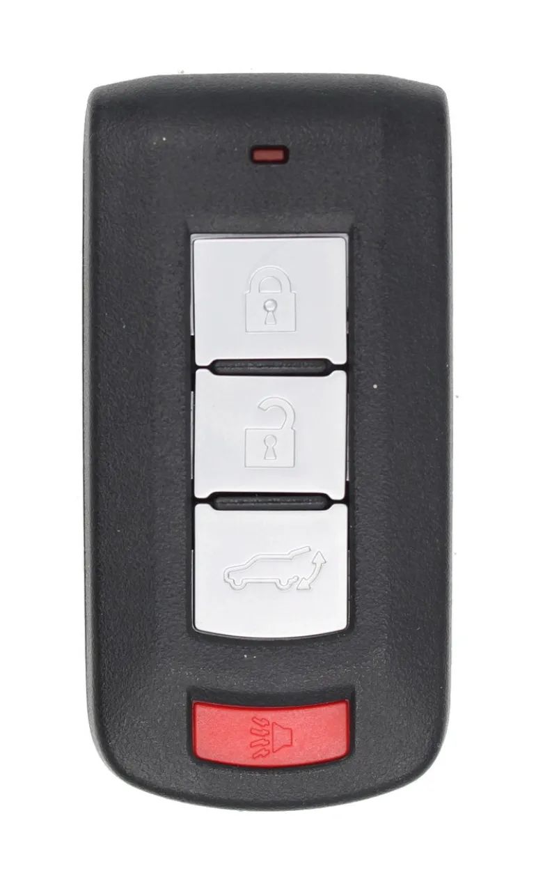 Unrefurbished OEM Mitsubishi OUCGHR-M013 4 Button Key Fob - Grade A