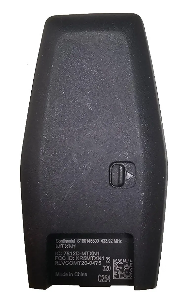 Unrefurbished OEM Mitsubishi KR5MTXN1 4 Button Key Fob - Grade C