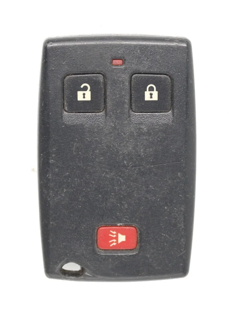 Unrefurbished OEM Mitsubishi 8637A025 OUCG8D-640M-KEY-N 3 Button Key Fob - Grade C