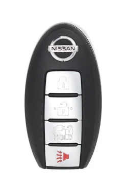Unrefurbished OEM Nissan CWTWB1G0168 4 Button Key Fob - Grade C