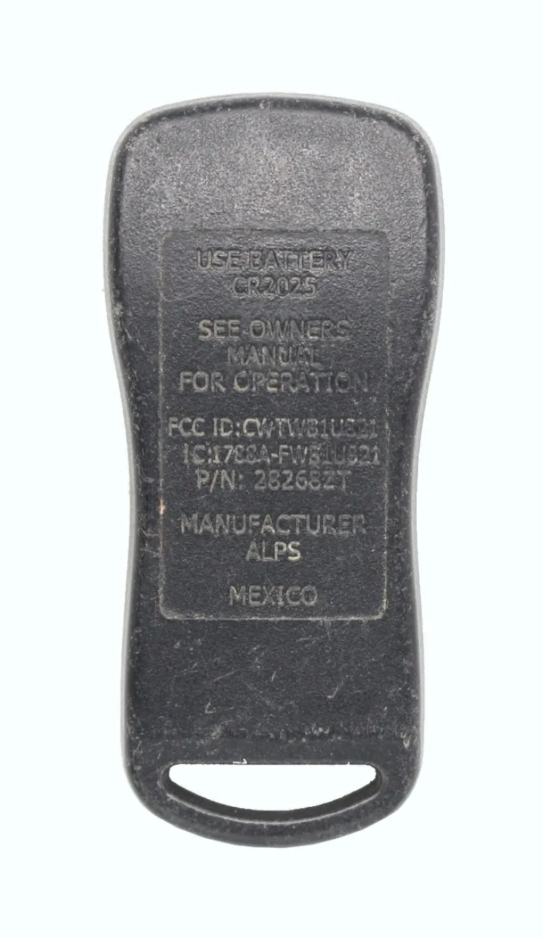 Unrefurbished OEM Nissan CWTWB1U415 | CWTWB1U733 CWTWB1U821 3 Button Key Fob - Grade C