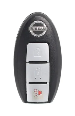 Unrefurbished OEM Nissan ETC093LPD0124 KBRTN001 3 Button Key Fob - Grade C