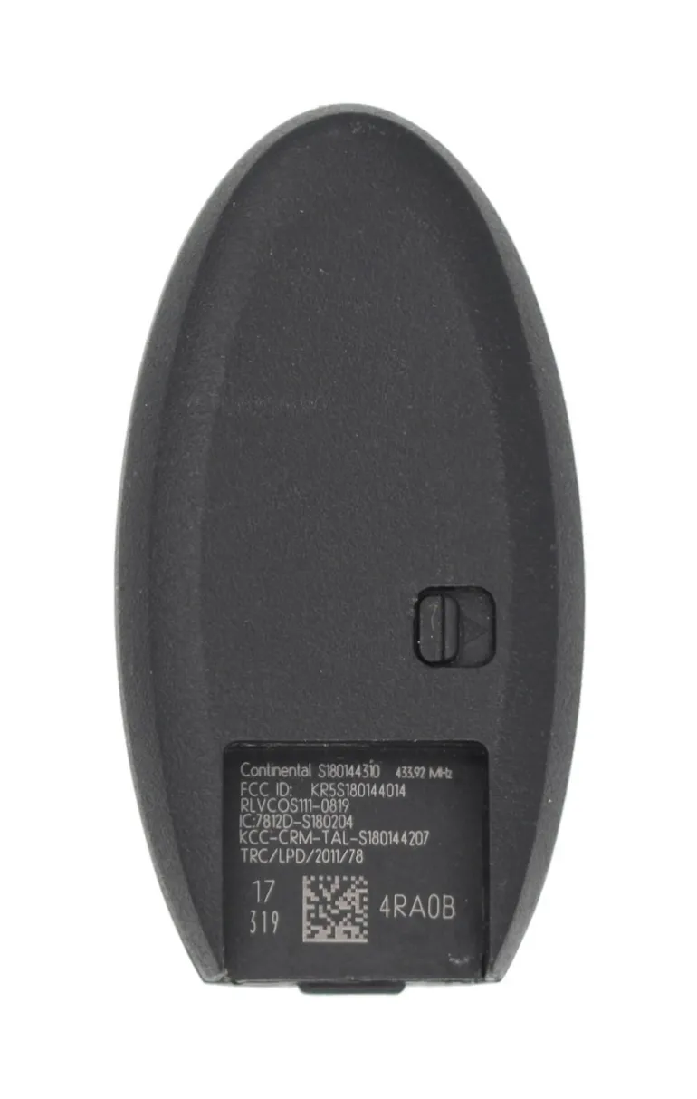 Unrefurbished OEM Nissan KR5S180144014 5 Button Key Fob - Grade A
