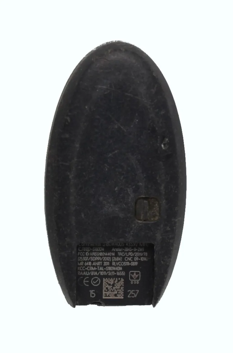 Unrefurbished OEM Nissan S180144005 3 Button Key Fob - Grade C