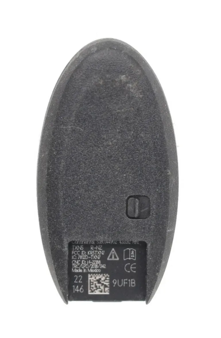 Unrefurbished OEM Nissan S180144902 KR5TXN7 3 Button Key Fob - Grade A