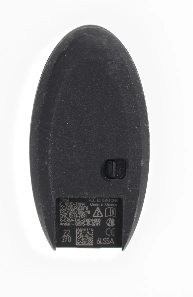 Unrefurbished OEM Nissan S180144803 6LS5A KR5TXN4 5 Button Key Fob - Grade C