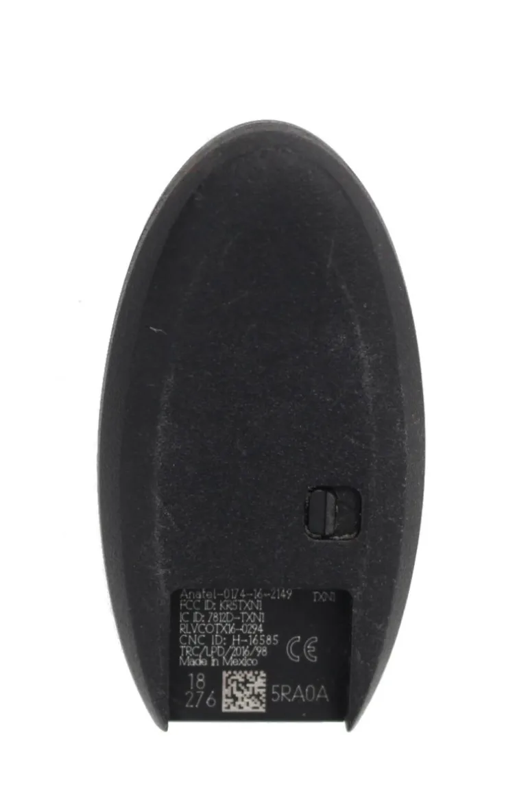 Unrefurbished OEM Nissan S180144502 5RA0A KR5TXN1 3 Button Key Fob - Grade C