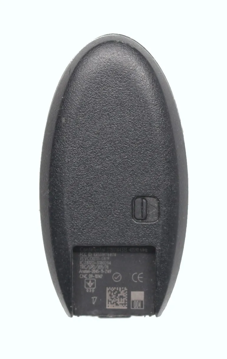 Unrefurbished OEM Nissan S180144306 | S180144313 KR5S180144014 4 Button Key Fob - Grade A