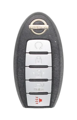 Unrefurbished OEM Nissan S180144507 6XR7A 5 Button Key Fob - Grade A