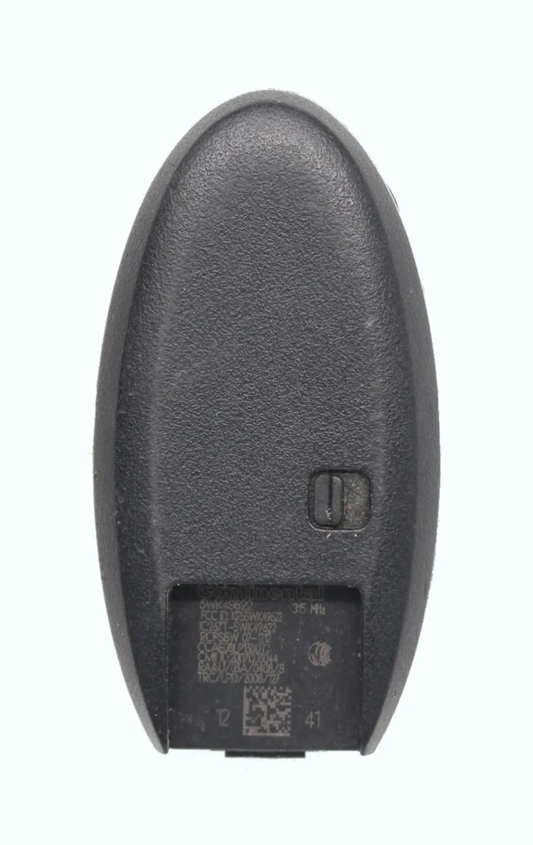 Unrefurbished OEM Nissan 5WK49622 KR55WK49622 4 Button Key Fob - Grade C