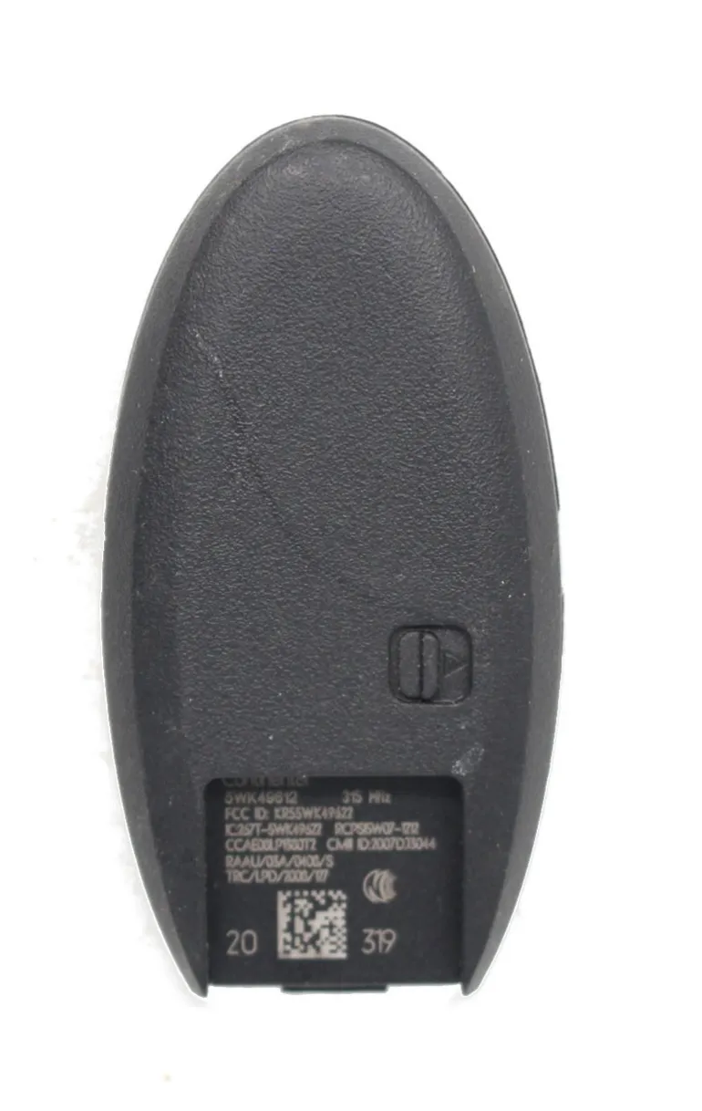 Unrefurbished OEM Nissan 5WK49612 KR55WK49622 3 Button Key Fob - Grade A