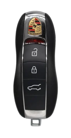 Unrefurbished OEM Porsche 99163725122 4 Button Key Fob - Grade A