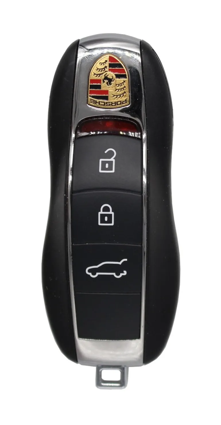 Unrefurbished OEM Porsche 99163725122 4 Button Key Fob - Grade A
