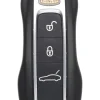 Unrefurbished OEM Porsche 971959753H 4 Button Key Fob - Grade A