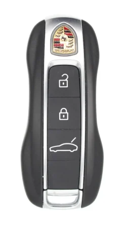 Unrefurbished OEM Porsche IYZPK3 4 Button Key Fob - Grade A