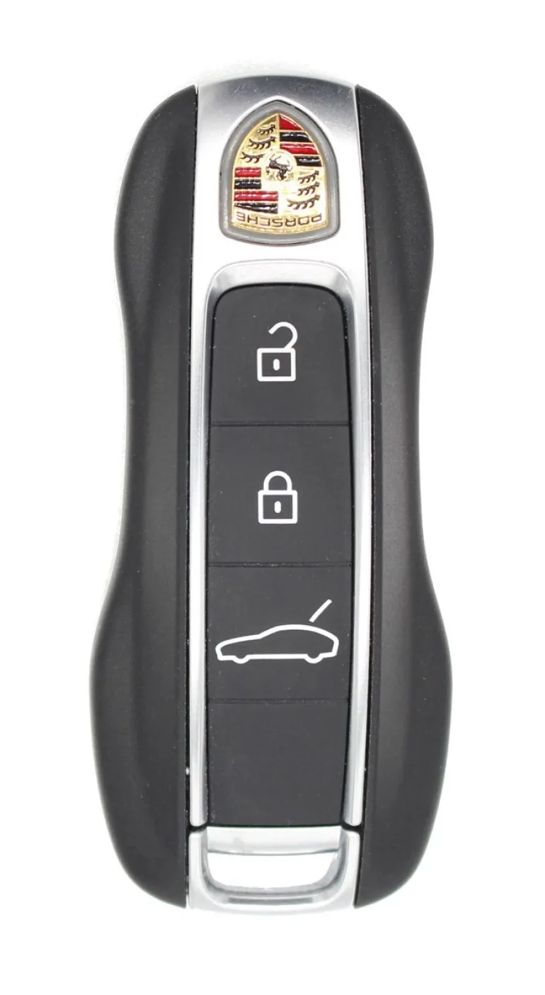 Unrefurbished OEM Porsche IYZPK3 4 Button Key Fob - Grade A