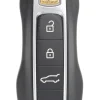 Unrefurbished OEM Porsche 9Y0959753AH IYZPK3 4 Button Key Fob - Grade A