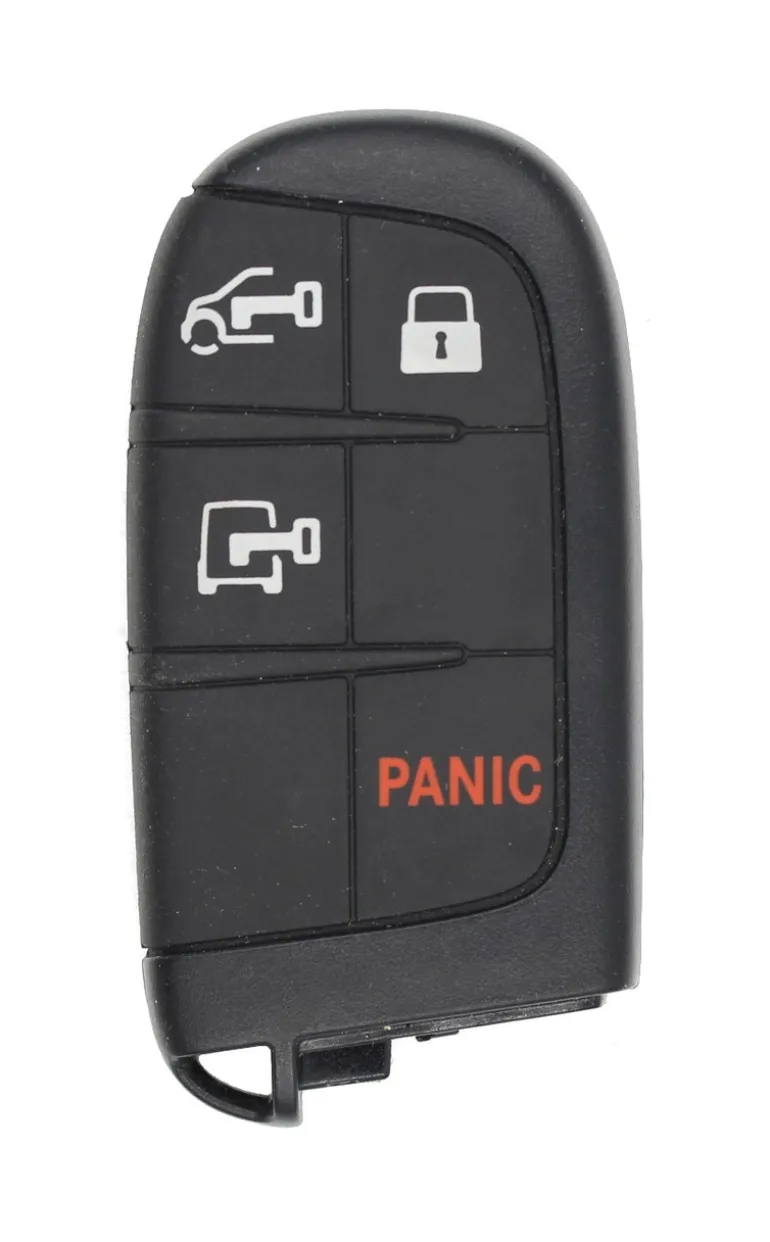 Unrefurbished OEM Ram 60977853 M3M-40821302 4 Button Key Fob - Grade A