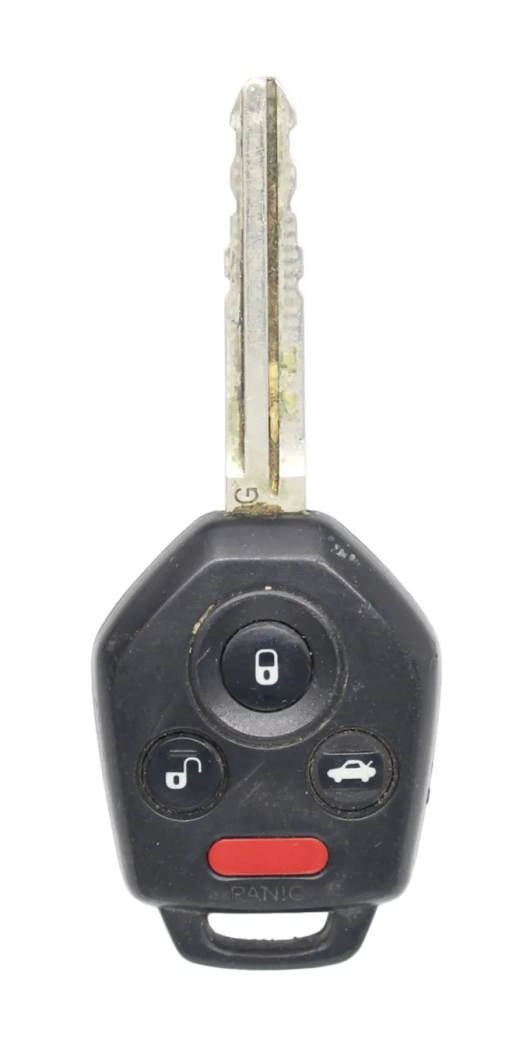 Unrefurbished OEM Subaru CWTB1G077 G 4 Button Key Fob - Grade C