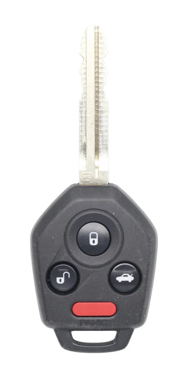 Unrefurbished OEM Subaru CWTWB1U811 4 Button Key Fob Japan - Grade C