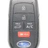 Unrefurbished OEM Subaru HHYQ14FBX 5 Button Key Fob - Grade C