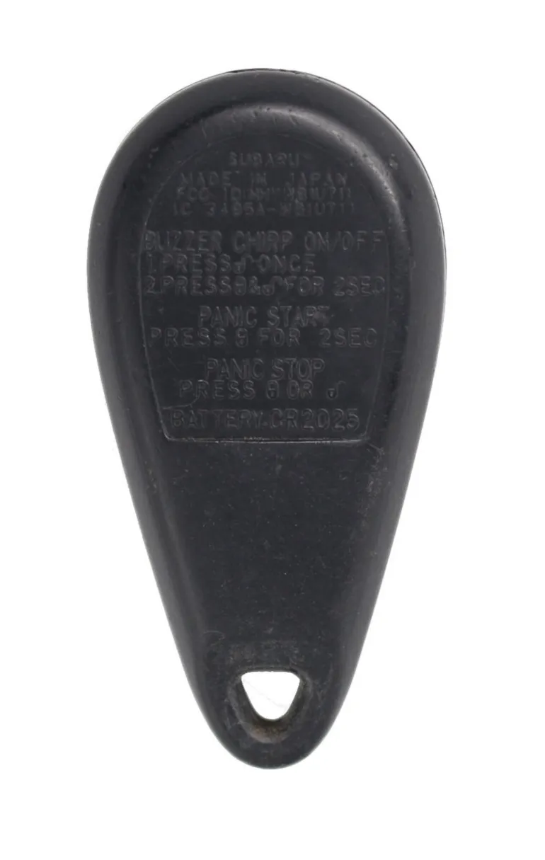 Unrefurbished OEM Subaru NHVWB1U711 2 Button Japan Key Fob - Grade C
