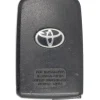 Unrefurbished OEM Toyota 281451-2110 AG HYQ14FBA 3 Button Key Fob - Grade C