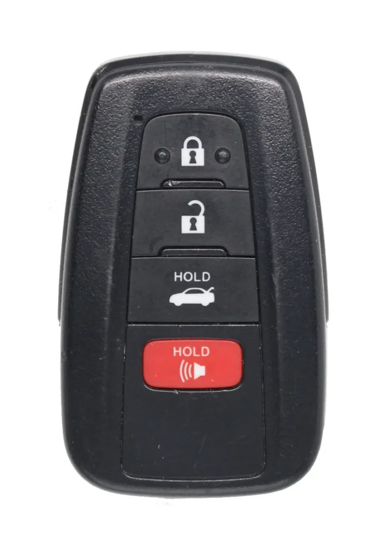 Unrefurbished OEM Toyota Camry 231451-0351 HYQ14FBC 4 Button Key Fob - Grade A